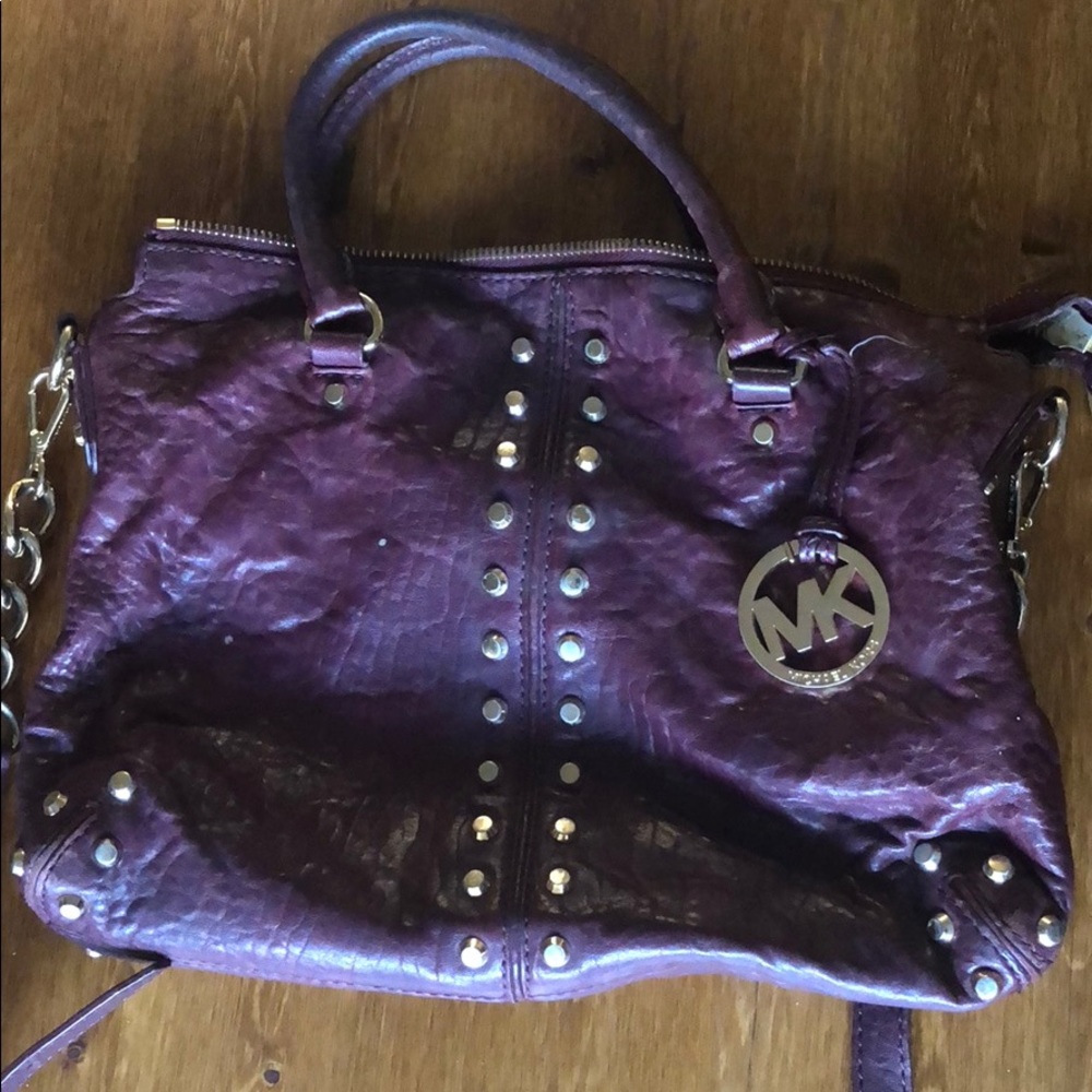 MK studded crossbody